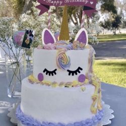 Unicorn Cake Topper 🦄🎂