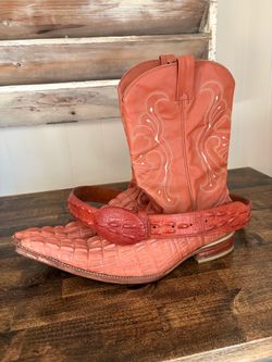 Cowboy Boots (Crocodile)