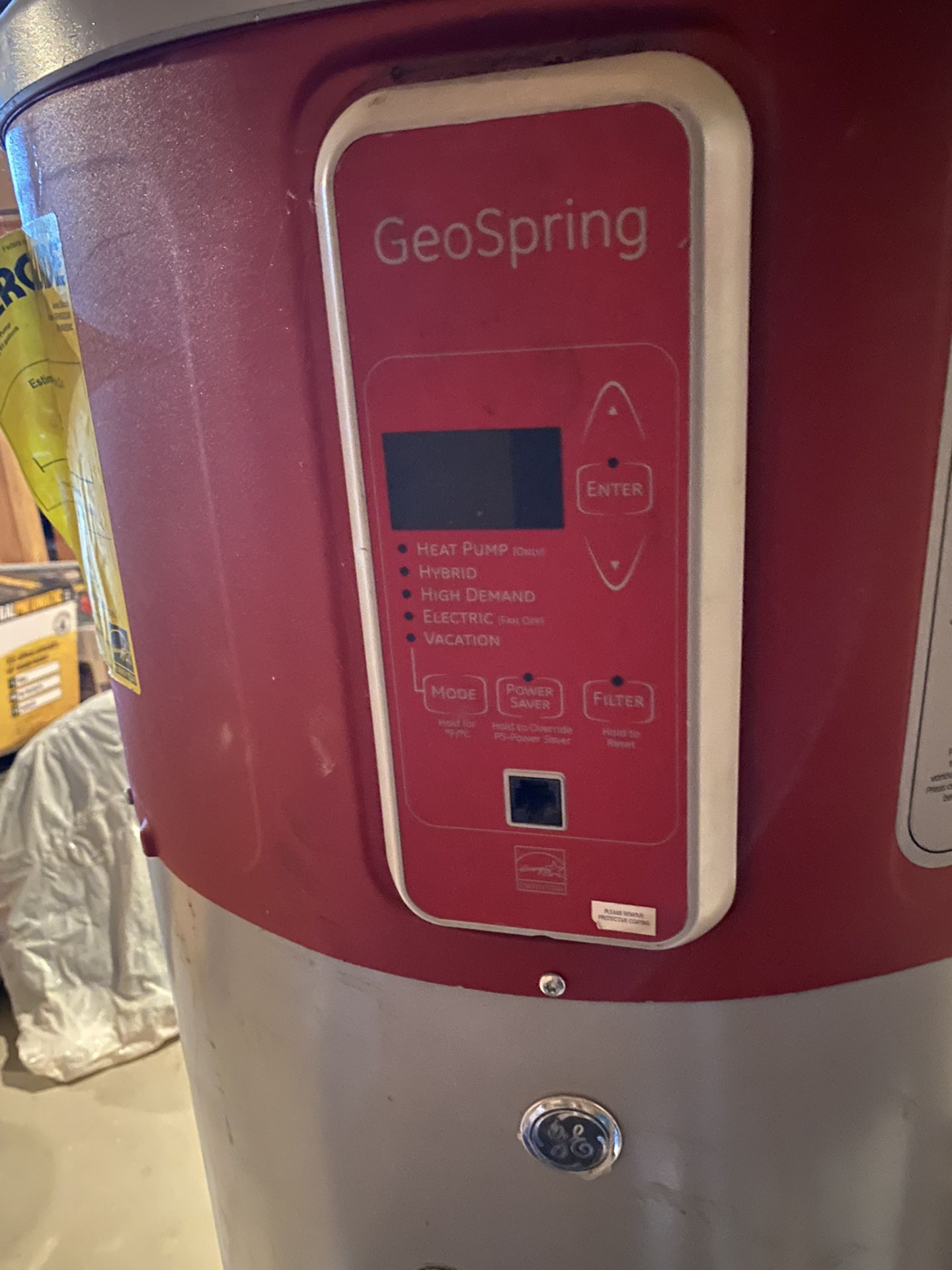 Geo Spring Heat Pump 50 Gallon Water Heater