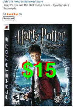 Harry Potter and the Half Blood Prince - Playstation 3 (Renewed)