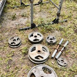 Weight Set And Cage