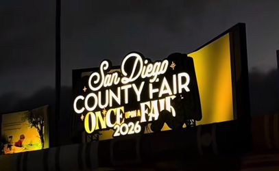 2 tickets ❤️ San Diego Del Mar  fair