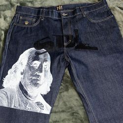 NEW DARK BLUE SDL JEANS 40/32