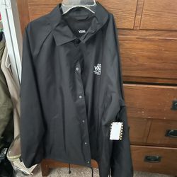 vans Skate Jacket Torrey Fear Of God Black Coat Shirt