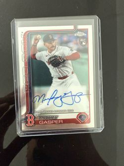 Mickey Gasper Rookie Auto