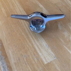 Stainless steel 6 inch Threaded Boat Cleat