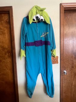 Halloween Disney Toy Story Alien Fleece Onesie Costume
