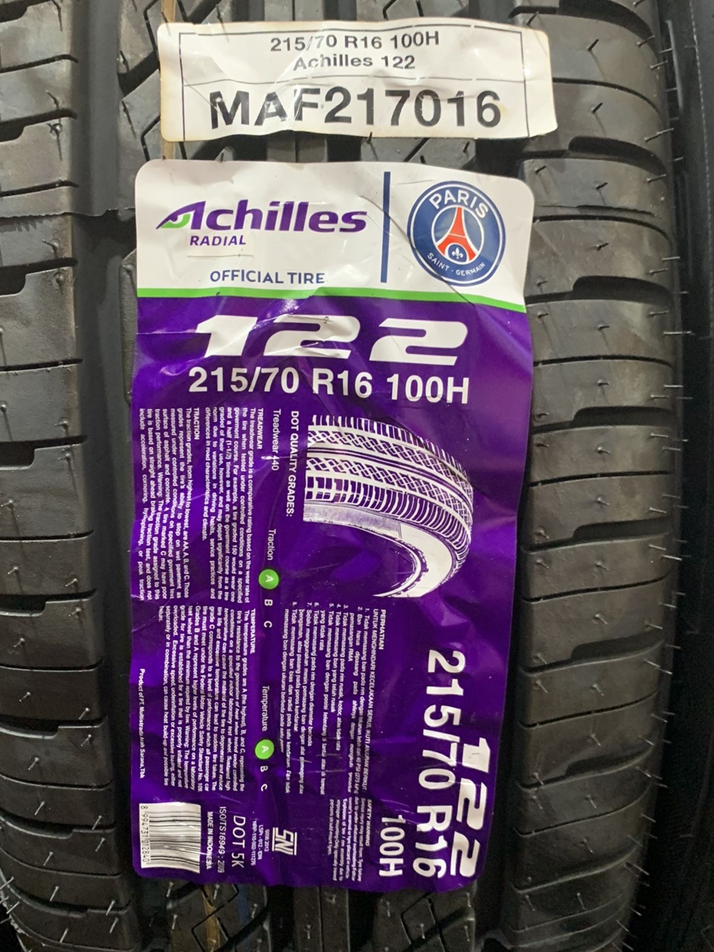 New Tires 215/70R16