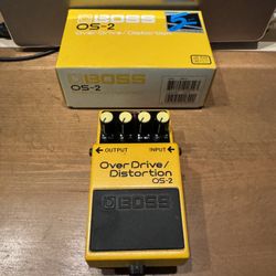 Boss And Ibanez Guitar Effects Pedals
