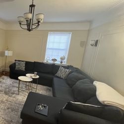 6 Seater Wide Sofa