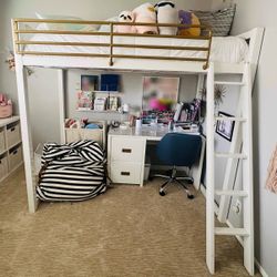 Metal Loft Bed By Max & Finn