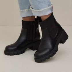 Torrid Black Chelsea Boot