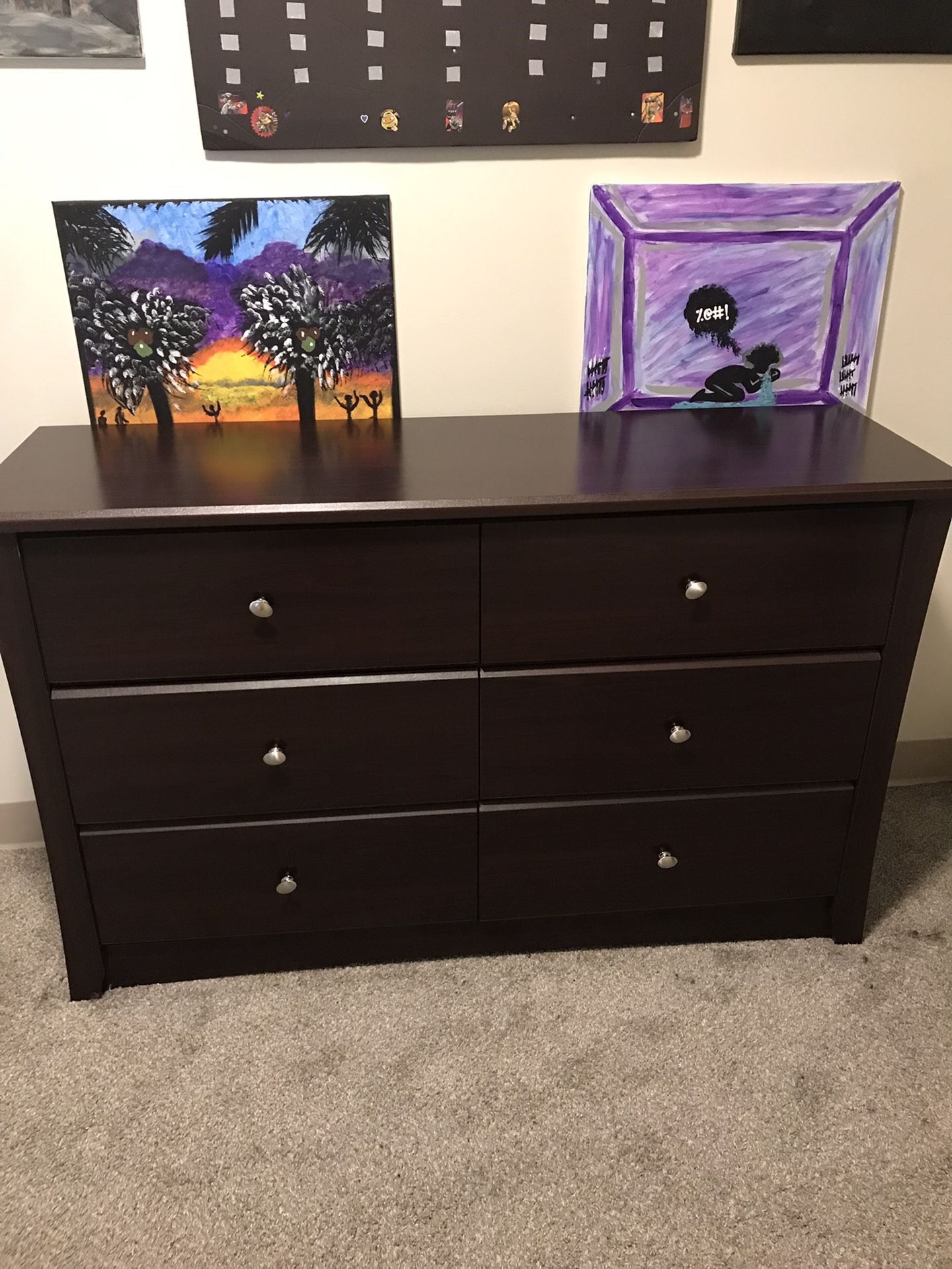 Brown Dresser