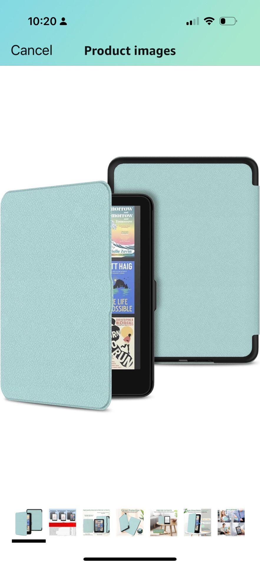 DICEKOO Case for 7" Kinlde Paperwhite 12th Gen & Kindle Colorsoft Signature Edition 1st Gen 2024 Release, PU Leather Cover with Auto Sleep Wake for Ki
