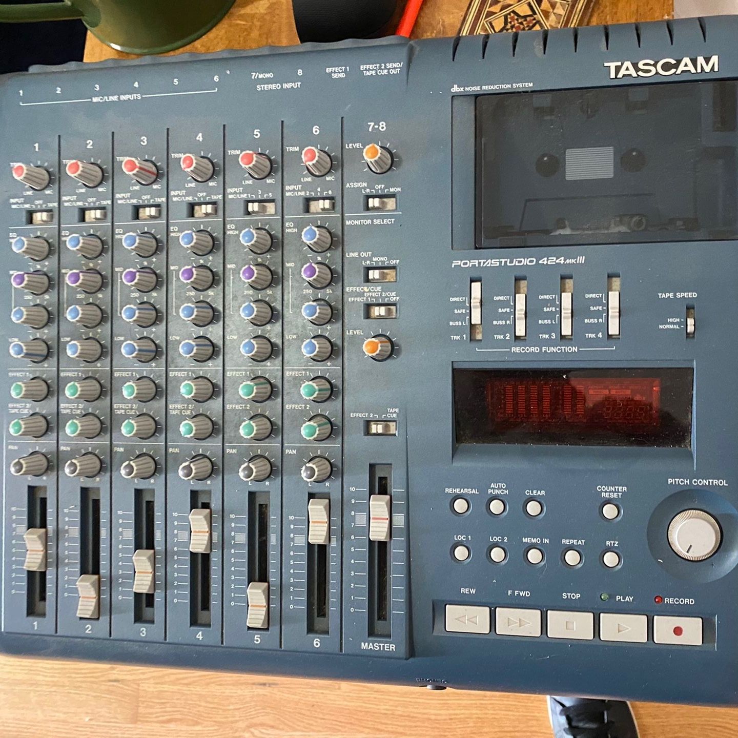 TASCAM PORTASTUDIO 424 mkIII TASCAM 424MkIII Four Track Recorder