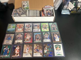 Nba stars auto , SP, and 600 ct box