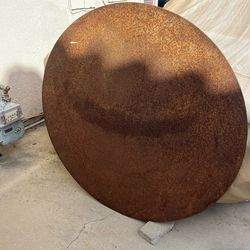 Round steel plate 47”x3/8” thick