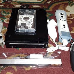 NINTENDO WII 250GB SYSTEM REGION FREE CONSOLE WITH 150 GAMES & GAMECUBE