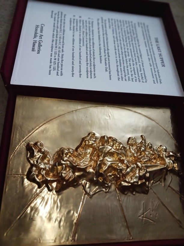 Salvador Dali Last Supper Sculpture
