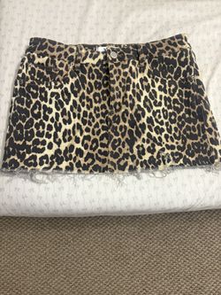 Cheetah skirt