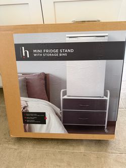 Dorm or office refrigerator stand
