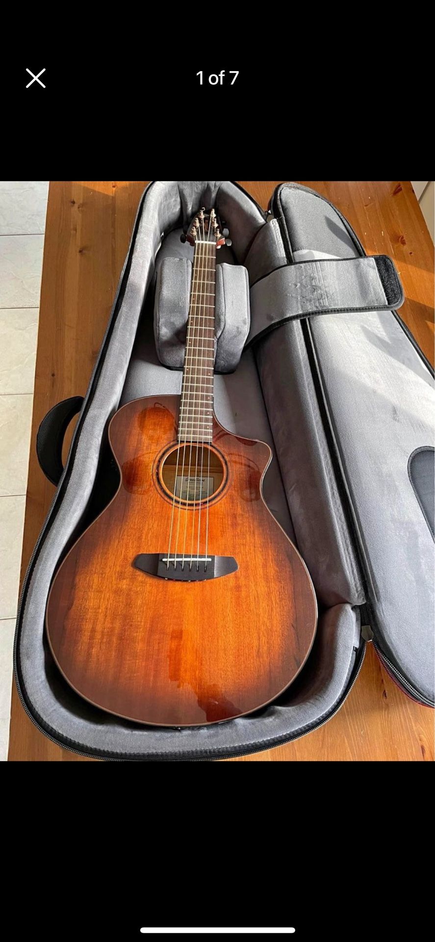 Breedlove Acoustic Electric  New With Case 