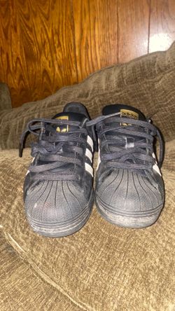 Adidas super star black