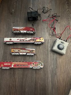 Hawthorne village 49ers train set
