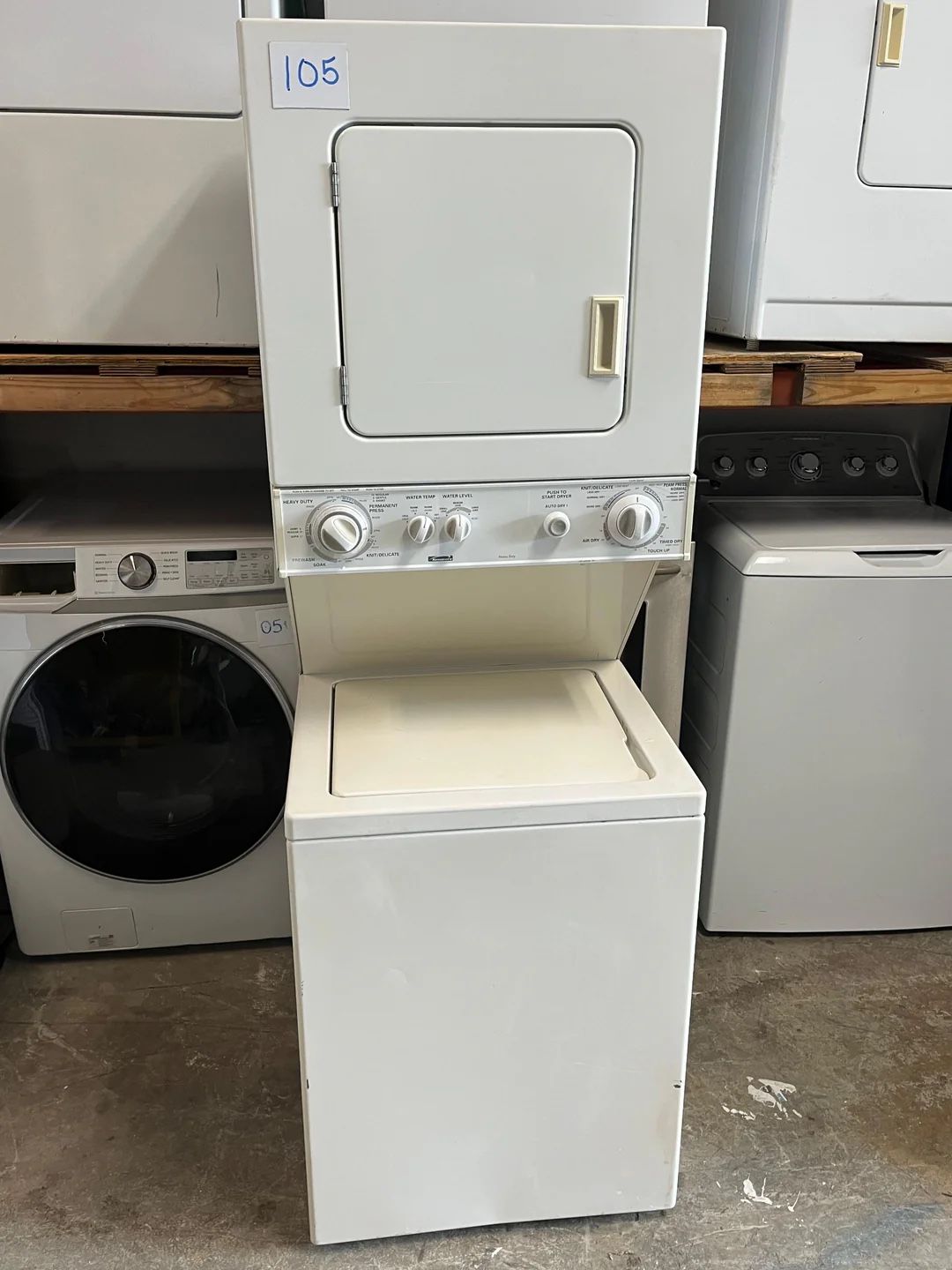 Stacked Washer And Dryer Kenmore 24 Inch