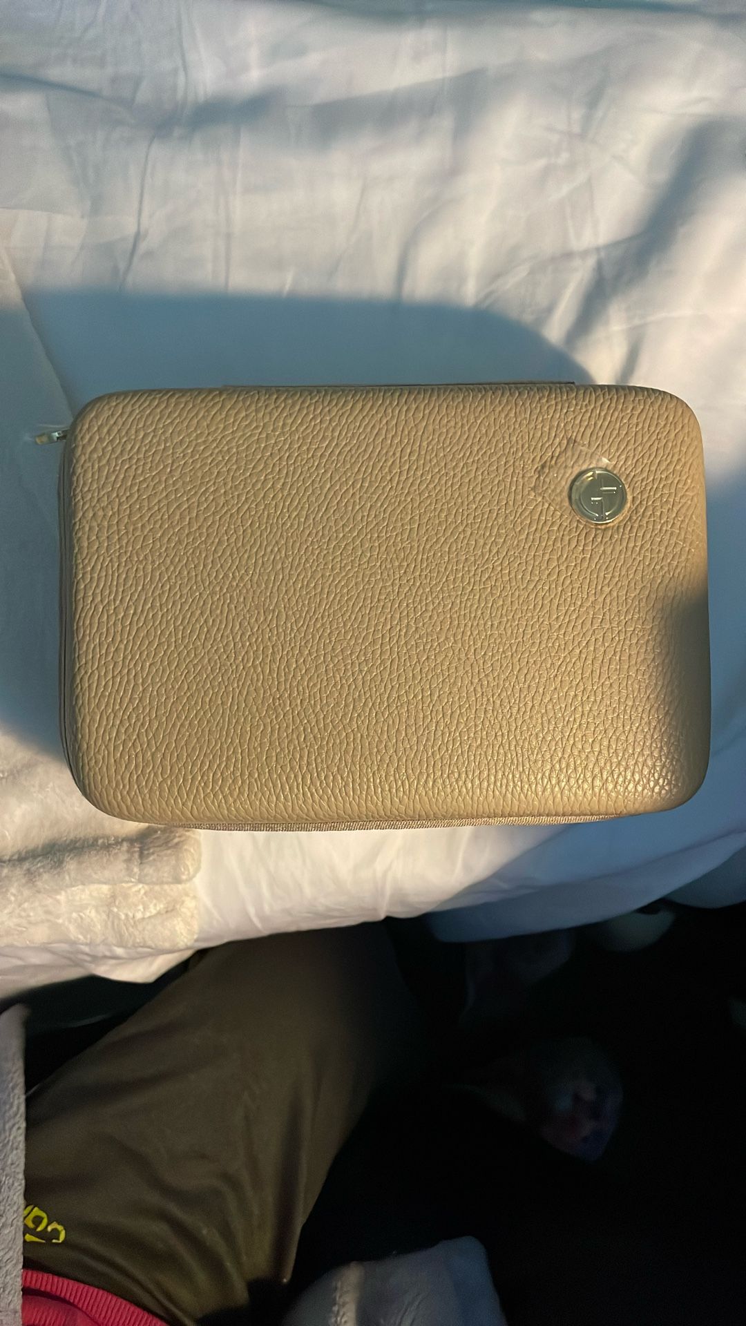 Giorgio Armani Eva Air Royal Laurel Travel Case New