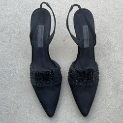 Black Alberta Ferretti High Heel Shoes - Size 6.5