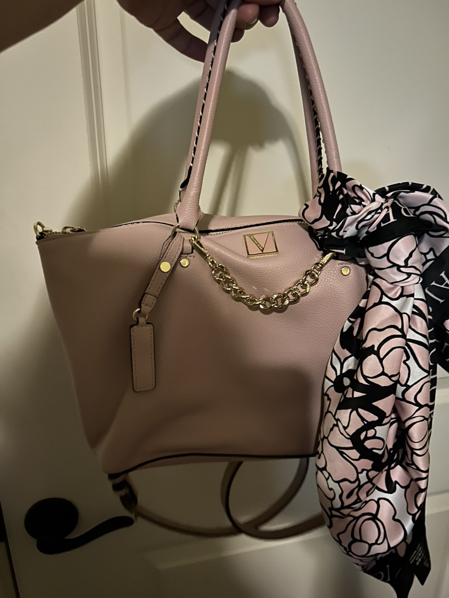 Victoria secret Rose Petal Purse With Removable Strap And Mirror