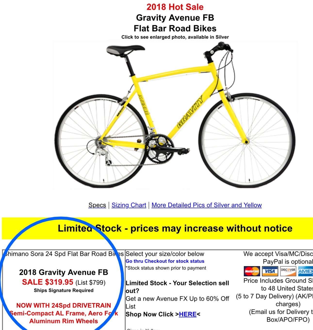 Bicycle Wheel Gravity Avenue Fx Review 2018 Gravity Avenue FB Bike