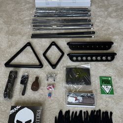 West State Premium High Quality Pool/Billiards Accessory Kit. Ultimate set up for any pool table.