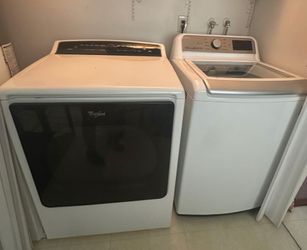 Washer and dryer