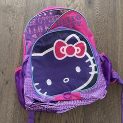 Girls hello kitty backpack (elementary school) 