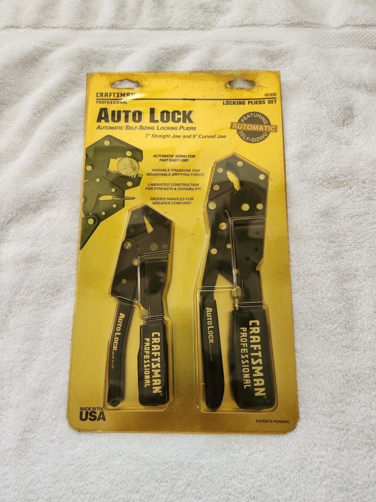 Craftsman Locking Pliers Set