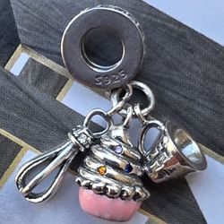 Pandora Bake Cupcake Charm