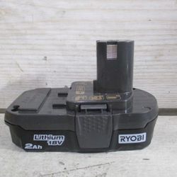 Ryobi ONE+ 18V 2.0 Ah Lithium-Ion Cordless Compact Rechargeable Battery
