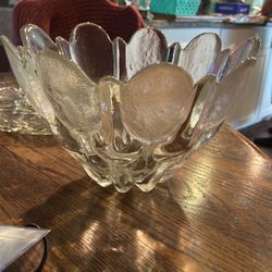 Glass Party Bowl 