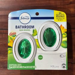Febreze BATHROOM Air Freshener: Gain Original Scent (2 Disposable Units)