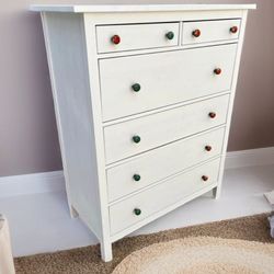 WHITE IKEA HEMNES DRESSER