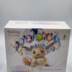 Pokemon Center Prismatic Evolutions Elite Trainer Box ETB NEW