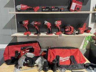 Milwaukee M18 18V Li-Ion Brushless 8-Tool Combo Kit