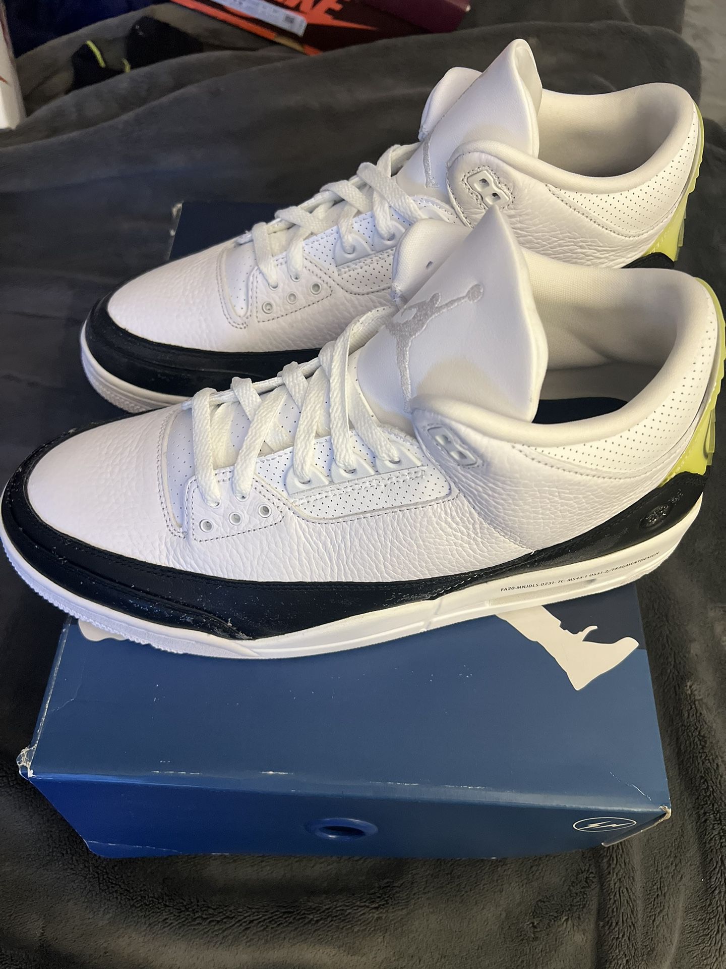 Jordan 3 Fragment Collaboration (brand New)