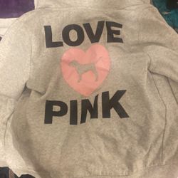 Victoria’s Secret PINK Zip Up Sweatshirt 