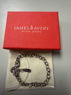 James Avery Forged Link Charm Bracelet