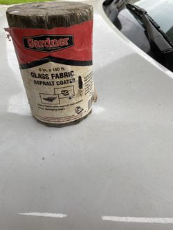 Asphalt Coated/2 Cilinder Of Glass Fabric