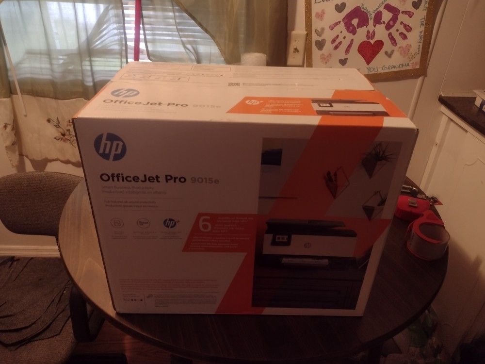 HP OfficeJet Pro 9015e All-in-One Wireless Color Inkjet Printer, Sealed BOX