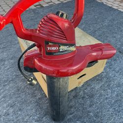 Toro Ultra 51619 Electric Leaf Blower 250 MPH – Works Great